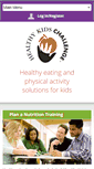 Mobile Screenshot of healthykidschallenge.com